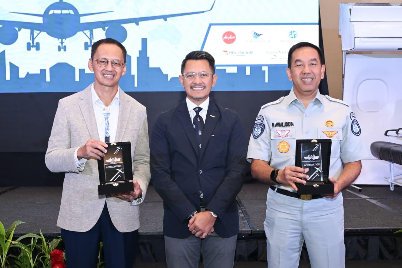 Jasa Raharja berkolaborasi dengan Indonesia National Air Carriers Association (INACA) menyelenggarakan sosialisasi nasional budaya keselamatan dan pemahaman asuransi penerbangan di Jakarta, Rabu (11/2/2026).