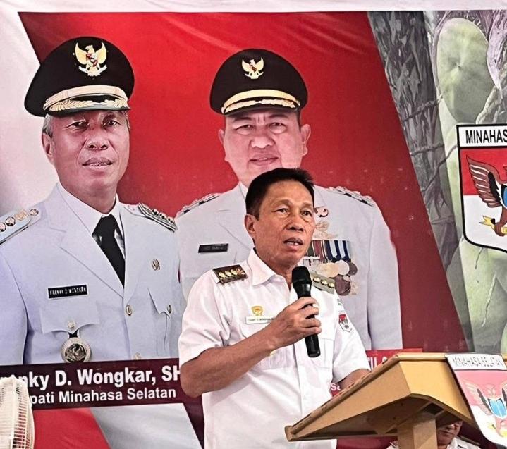 Bupati Minahasa Selatan Franky Donny Wongkar, S.H