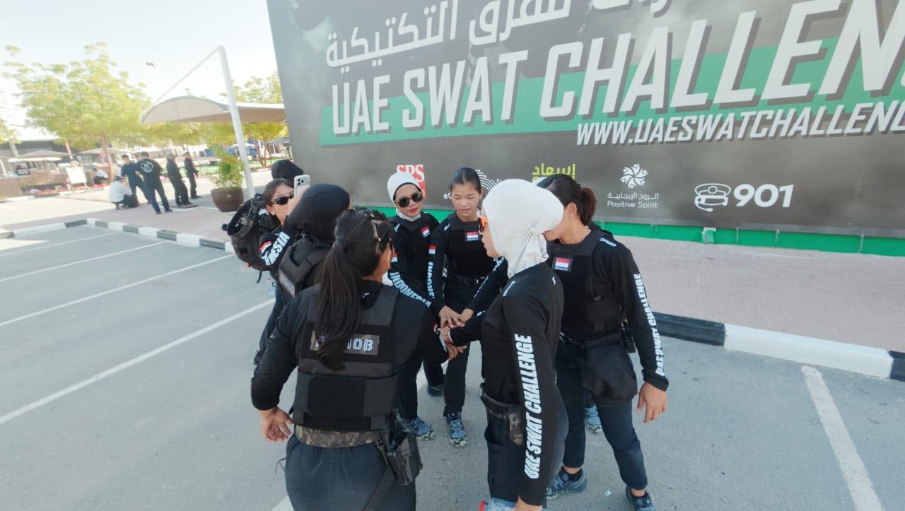 Brimob Berjuang di UAE SWAT Challenge
