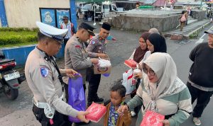 Personel Satuan Lalu Lintas (Sat Lantas) Polres Tomohon