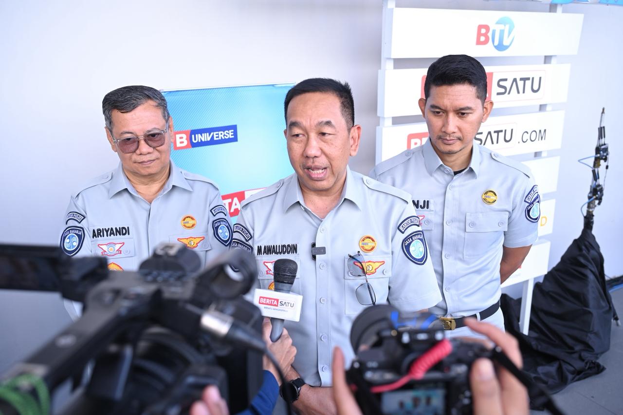 PT Jasa Raharja turut hadir sebagai bentuk dukungan terhadap penyebaran informasi publik yang kredibel sekaligus upaya meningkatkan kesadaran keselamatan berkendara selama arus mudik dan arus balik Idulfitri.