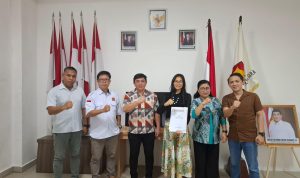 Sekretaris DPD Partai Gerakan Indonesia Raya Sulawesi Utara, Harvani Boki.