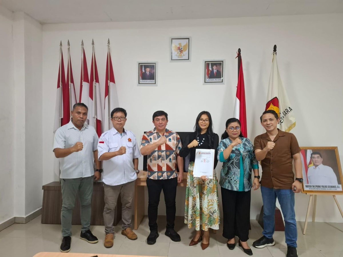 Sekretaris DPD Partai Gerakan Indonesia Raya Sulawesi Utara, Harvani Boki.