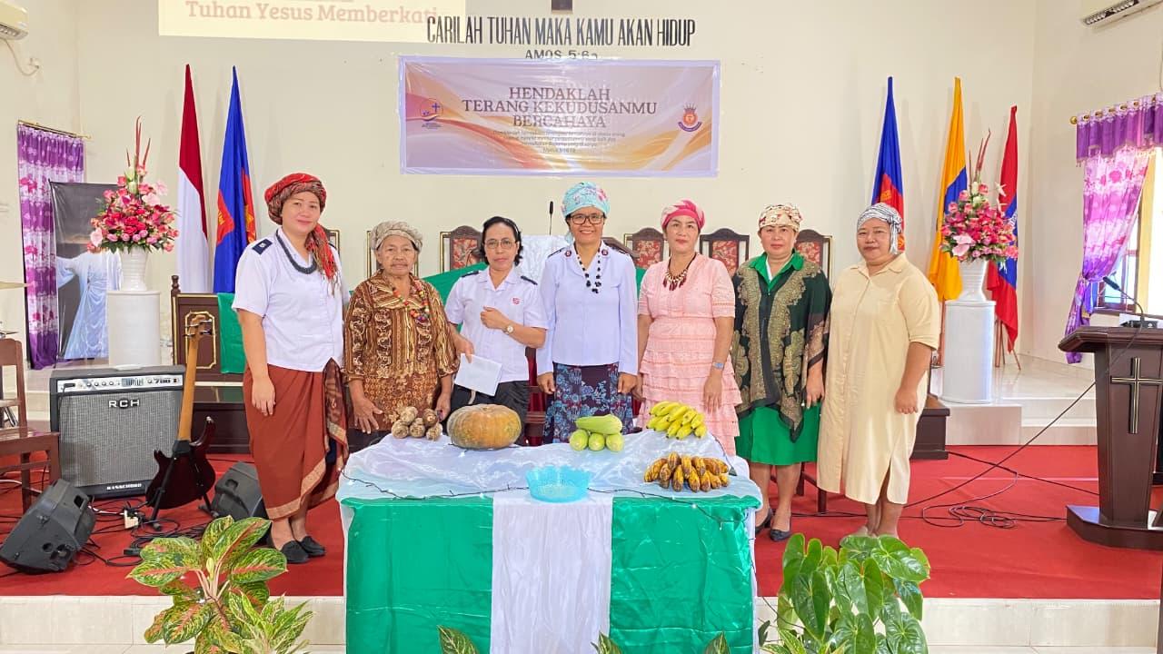 Jemaat Gereja Bala Keselamatan Korps IV Manado menggelar ibadah Hari Doa Sedunia (HDS) 2026 pada Minggu (15/3/2026).