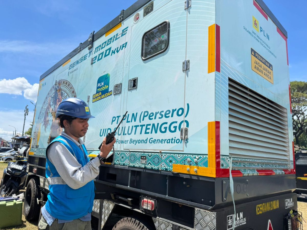 PT PLN (Persero) melalui Unit Induk Distribusi (UID) Sulawesi Utara, Tengah, dan Gorontalo (Suluttenggo) sukses mengawal kelistrikan pada perayaan Paskah Nasional Gereja-Gereja 2026 Sulawesi Utara