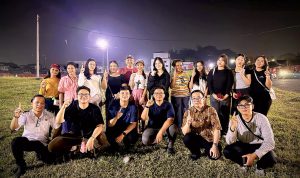 Anak muda Gereja Bala Keselamatan dari Korps 1, 2, 3, dan 4 yang tergabung dalam Gerakan Pembawa Suluh