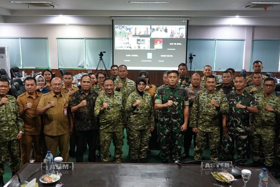 Komitmen terhadap pelestarian lingkungan terus diperkuat oleh Kodam XIII/Merdeka melalui dukungan aktif pada program nasional Gerakan Bebas Sampah.