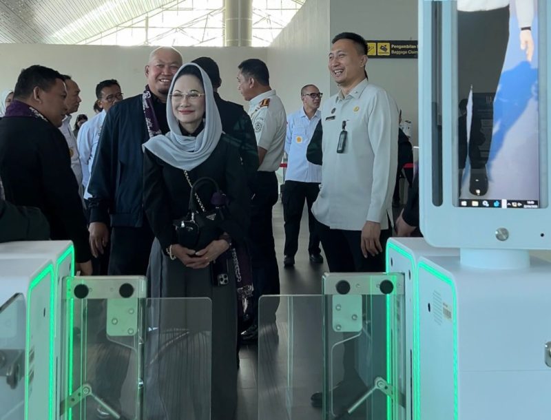 Wakil Ketua Komisi XIII DPR RI Dewi Asmara melakukan kunjungan kerja ke Kantor Imigrasi Kelas I TPI Manado