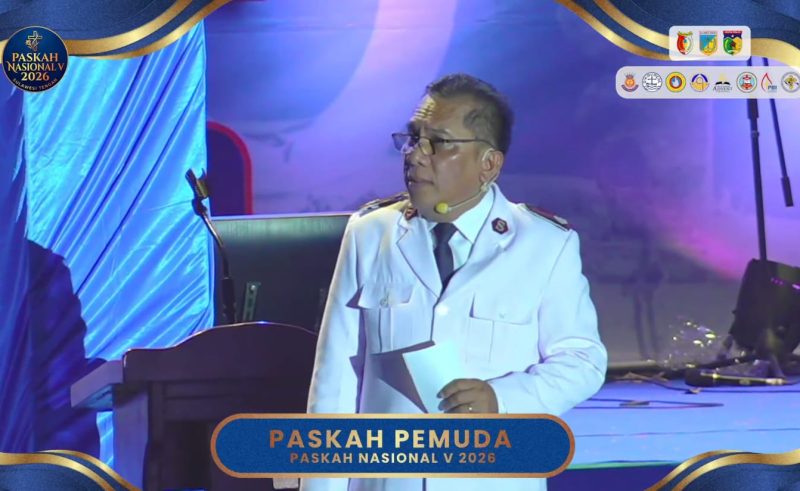Sekretaris Umum Gereja Bala Keselamatan Teritori Indonesia, Letnan Kolonel DR Albert Darwono Sarimin,/ (Sumber Foto hasil tangkapan layar Youtube Bala Keselamatan)