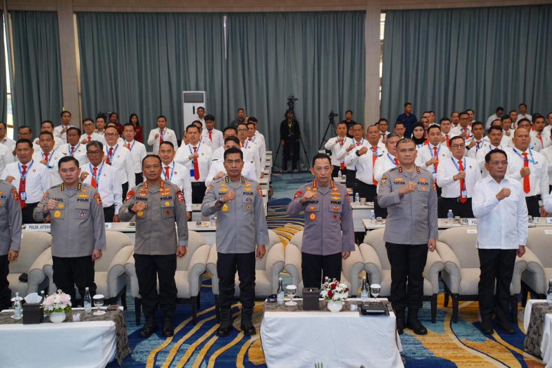 Korps Pemberantasan Tindak Pidana Korupsi (Kortastipidkor) Polri menggelar Rapat Kerja Teknis (Rakernis) Tahun Anggaran 2026 di Mercure Convention Center Ancol, Senin (27/4/2026).