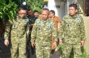 Pangdam XIII/Merdeka, Mayjen TNI Mirza Agus, melaksanakan kunjungan kerja ke Kabupaten Minahasa Tenggara (Mitra), Senin (4/5/2026)