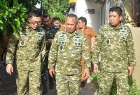 Pangdam XIII/Merdeka, Mayjen TNI Mirza Agus, melaksanakan kunjungan kerja ke Kabupaten Minahasa Tenggara (Mitra), Senin (4/5/2026)