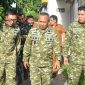 Pangdam XIII/Merdeka, Mayjen TNI Mirza Agus, melaksanakan kunjungan kerja ke Kabupaten Minahasa Tenggara (Mitra), Senin (4/5/2026)