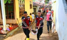 Polda Sulut Kerahkan Ratusan Personel Tangani Banjir Bandang di Bolmong