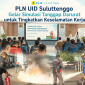 PT PLN (Persero) Unit Induk Distribusi (UID) Sulawesi Utara, Sulawesi Tengah, dan Gorontalo (Suluttenggo) menggelar Sosialisasi Sistem Manajemen Pengamanan dan Simulasi Tanggap Darurat di Aula Klabat Kantor Induk PLN UID Suluttenggo, Rabu (13/5/2026). (sketsa simulasi)