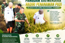 Pangdam XIII/Merdeka Mayjen TNI Mirza Agus, S.I.P., menghadiri kegiatan penanaman padi di lahan hasil cetak sawah di Desa Manawa, Kabupaten Pohuwato, Gorontalo, Rabu (20/5/2026).