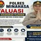 Polres Minahasa bergerak cepat dengan melakukan pemeriksaan internal dan evaluasi menyeluruh 