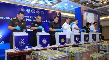 Bareskrim Polri Musnahkan 466 Ribu Lembar Uang Palsu, 1.241 Pelaku Ditangkap