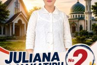 Pemilihan Hukum Tua (Kepala Desa) Desa Borgo kian hangat. Pasalnya, calon Hukum Tua nomor urut 2, Juliana H. Makatipu, secara resmi hadir membawa visi perubahan menyeluruh.