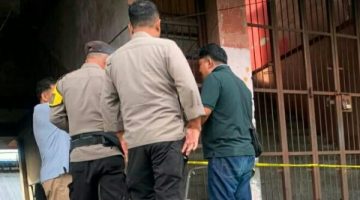 Aparat Polsek Wanea bergerak cepat menangani kasus penganiayaan menggunakan senjata tajam yang menewaskan seorang pria di Terminal Karombasan, Kecamatan Wanea, Kota Manado, Minggu (24/5/2026).