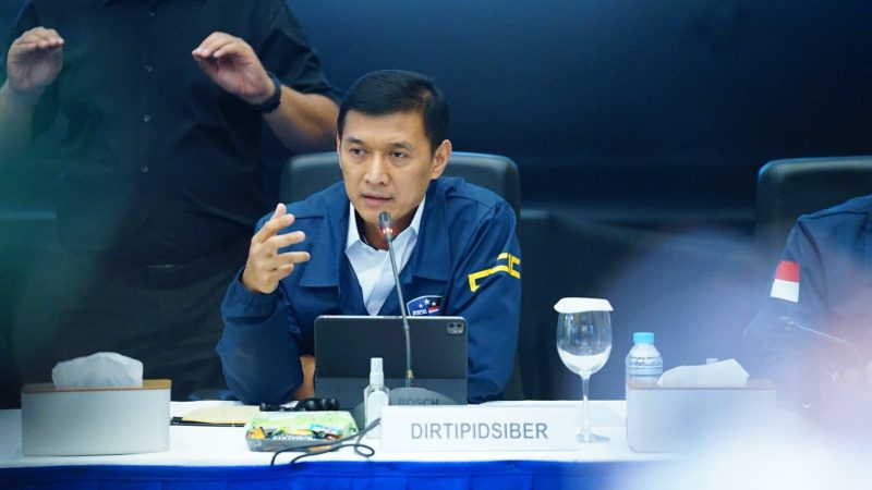 Direktur Tindak Pidana Siber Bareskrim Polri, Brigjen Pol Himawan Bayu Aji