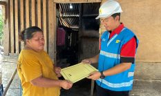 PLN Nyalakan Listrik Gratis di Talaud, Warga Desa Pulutan Kini Nikmati Terang