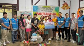 PT PLN (Persero) melalui Unit Pelaksana Pelayanan Pelanggan (UP3) Tahuna kembali menunjukkan komitmennya dalam aksi kemanusiaan dengan menyalurkan bantuan kepada anak-anak di Panti Asuhan Imanuel, Selasa (5/5/2026).