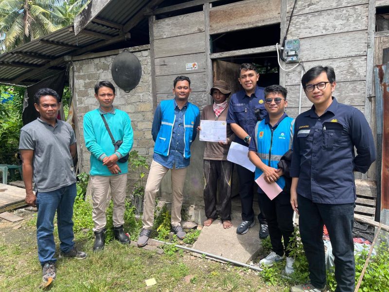 PT PLN (Persero) melalui Unit Pelaksana Pelayanan Pelanggan (UP3) Luwuk berhasil merealisasikan program Bantuan Pasang Baru Listrik