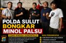 Pemilik CV Sehat Sentosa Jaya, Glendy Rarung, menyampaikan terima kasih kepada jajaran Polda Sulawesi Utara