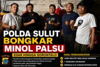 Pemilik CV Sehat Sentosa Jaya, Glendy Rarung, menyampaikan terima kasih kepada jajaran Polda Sulawesi Utara