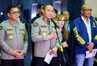 Polri kembali menunjukkan komitmennya dalam memberantas praktik perjudian online dan kejahatan siber lintas negara. Ket Foto:Karopenmas Divhumas Polri Brigjen Pol. Trunoyudo Wisnu Andiko 