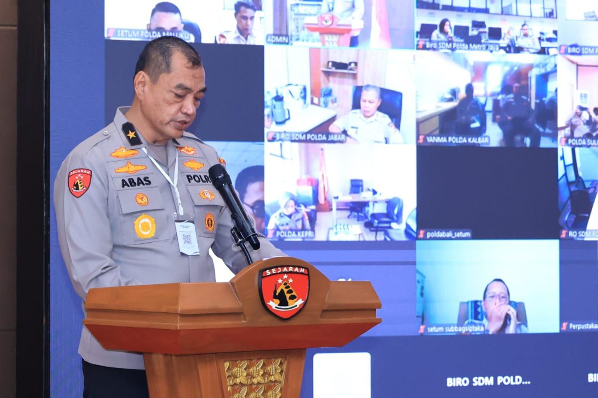 Kepala Pusat Sejarah Polri Brigjen Pol Abas Basuni S.I.K., M.H.,