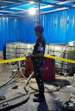 Pomdam XIII/Merdeka Bongkar Dugaan Penimbunan 4,7 Ton Solar Subsidi di Minut