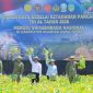 Kepala Staf Angkatan Darat Maruli Simanjuntak menghadiri kegiatan Panen Raya Kedelai di Desa Ngudikan, Kecamatan Wilangan, Kabupaten Nganjuk, Kamis (14/5/2026).