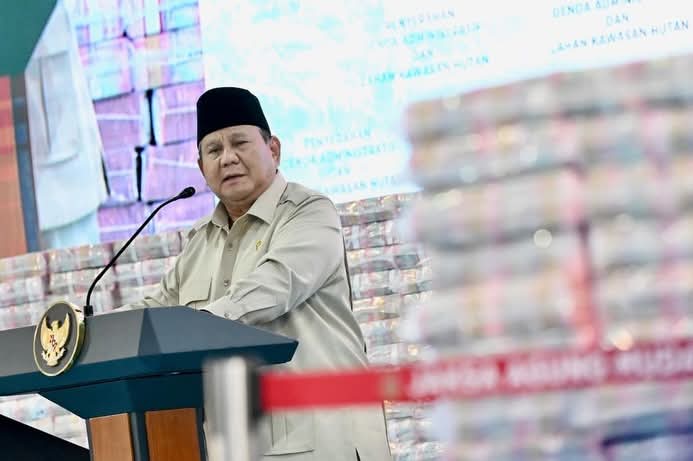 Presiden RI Prabowo Subianto