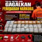 Direktorat Reserse Narkoba Polda Metro Jaya berhasil menggagalkan peredaran narkotika jenis sabu seberat 32 kilogram yang diduga berasal dari jaringan internasional Malaysia.