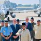 Presiden Republik Indonesia Prabowo Subianto memberikan keterangan usai menyerahkan sejumlah alutsista strategis kepada Tentara Nasional Indonesia (TNI) di Pangkalan Udara Halim Perdanakusuma, Jakarta, Senin (18/05/2026). (Foto BPMI Setpres)