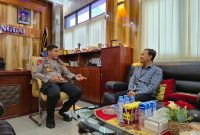 PT PLN (Persero) Unit Pelaksana Pelayanan Pelanggan (UP3) Luwuk melaksanakan kunjungan koordinasi strategis ke Markas Kepolisian Resor (Mapolres) Banggai.