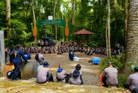 Direktorat Polisi Air dan Udara (Ditpolairud) Polda Sulawesi Utara menggelar latihan Search and Rescue (SAR) di kawasan Kampung Batu Putih, Kota Bitung, Kamis (21/5/2026).