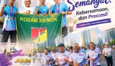 Atlet Kodam XIII/Merdeka kembali menorehkan prestasi membanggakan pada ajang Fun Run Lemhannas RI 2026 yang digelar di depan Kantor Lemhannas RI, Jakarta Pusat.