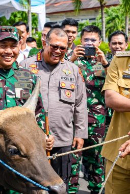 Pangdam XIII/Mdk Apresiasi Bantuan Hewan Kurban Presiden untuk Warga Sulut