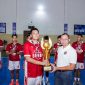 Tim Basket Bhayangkara Brimob berhasil meraih gelar juara pertama pada ajang KASAU Cup 2026 Basketball Tournament kategori antar kementerian dan lembaga yang digelar di GOR Merpati Halim Perdanakusuma, Jakarta Timur.