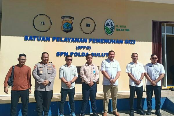 Anggota Komisi III DPR RI, Martin Daniel Tumbelaka, melakukan kunjungan kerja spesifik ke Satuan Pelayanan Program Gizi (SPPG) di Sekolah Polisi Negara (SPN) Polda Sulawesi Utara, Kamis (7/5/2026).
