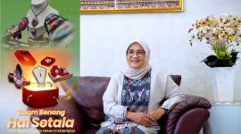 Ketua Persit Kartika Chandra Kirana Daerah XIII/Merdeka, Lely Mirza Agus
