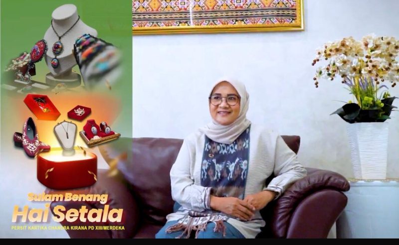 Ketua Persit Kartika Chandra Kirana Daerah XIII/Merdeka, Lely Mirza Agus
