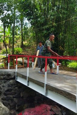 Jembatan Beton Rampung 100 Persen, Akses Warga Minahasa Kini Lebih Lancar