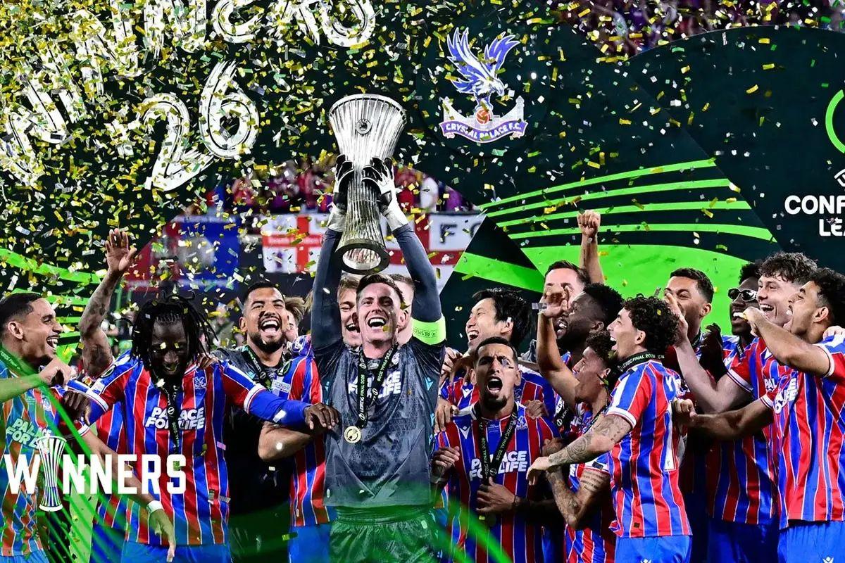 Crystal Palace mencetak sejarah dengan meraih gelar juara UEFA Conference League 2025/2026 usai menaklukkan Rayo Vallecano dengan skor 1-0 pada laga final yang berlangsung di Leipzig, Kamis (28/5/2026).