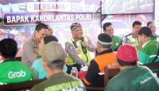 Kakorlantas) Polri Irjen Pol. Agus Suryonugroho menghadiri kegiatan Polantas Menyapa yang digelar di Kabupaten Jepara, Jawa Tengah, Sabtu (30/5/2026).
