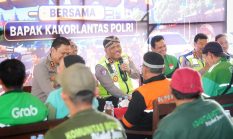Kakorlantas Polri Tegaskan Polantas Harus Dekat dengan Masyarakat saat Program Polantas Menyapa di Jepara