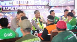 Kakorlantas) Polri Irjen Pol. Agus Suryonugroho menghadiri kegiatan Polantas Menyapa yang digelar di Kabupaten Jepara, Jawa Tengah, Sabtu (30/5/2026).